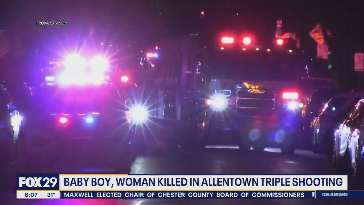 Baby, woman killed in Allentown triple shooting identified